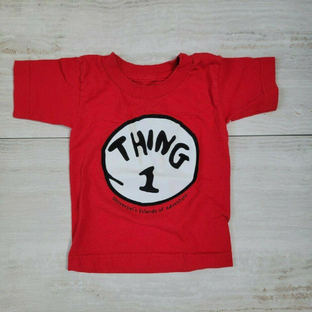 Thing 1 Kids T-Shirt - Fun Red Tee from Universal's Islands of Adventure